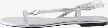 Next Sandalen met riem 'Forever Comfort' in Zilver: voorkant