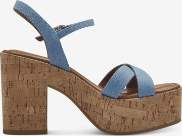 TAMARIS Sandalen met riem in Blauw