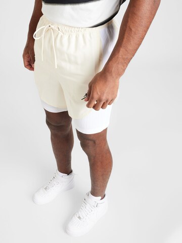 Jordan - regular Pantalón deportivo en beige: frente