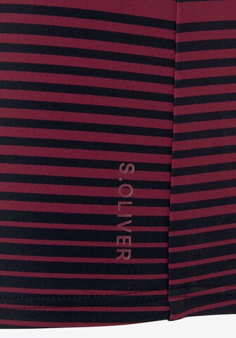 s.Oliver Swim Trunks in Red