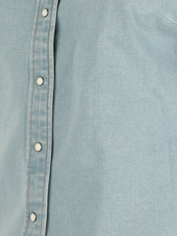 Only Petite Bluse 'ROCCO' in Blau