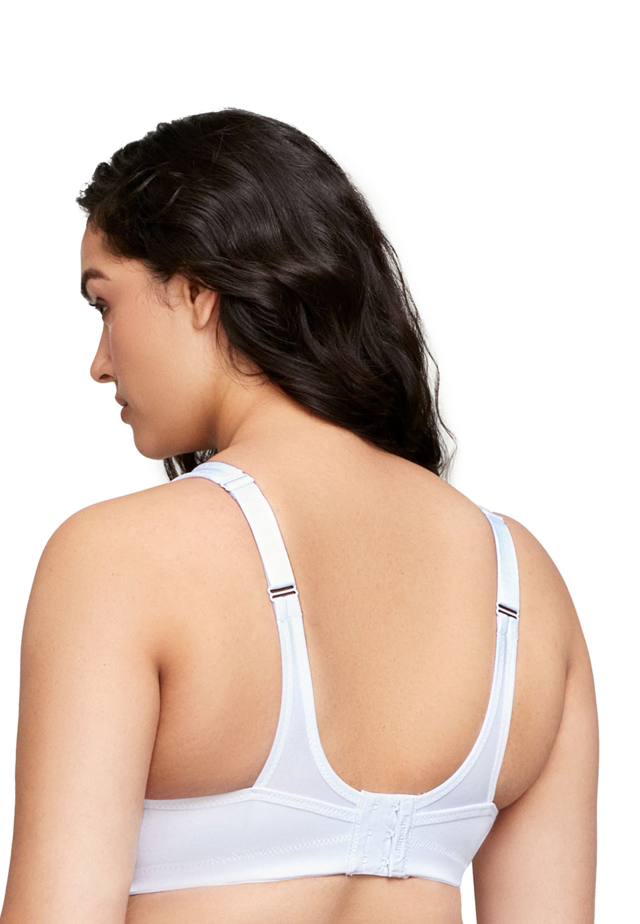 GLAMORISE Minimiser Bra in White