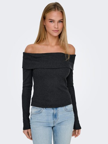 ONLY - Camiseta 'ONLPiper' en gris: frente