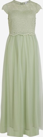 VILA Вечернее платье 'Lynnea' в Зеленый: спереди