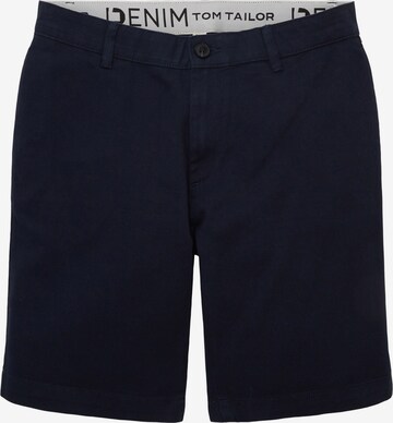 TOM TAILOR DENIM Shorts in Blau: predná strana