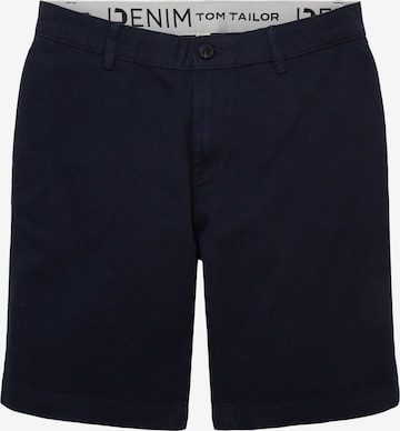 TOM TAILOR DENIM Shorts in Blau: predná strana