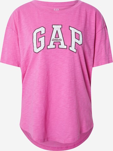 T-shirt GAP en rose : devant