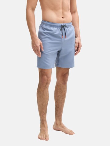 TOM TAILOR Swimming shorts in Blue: front