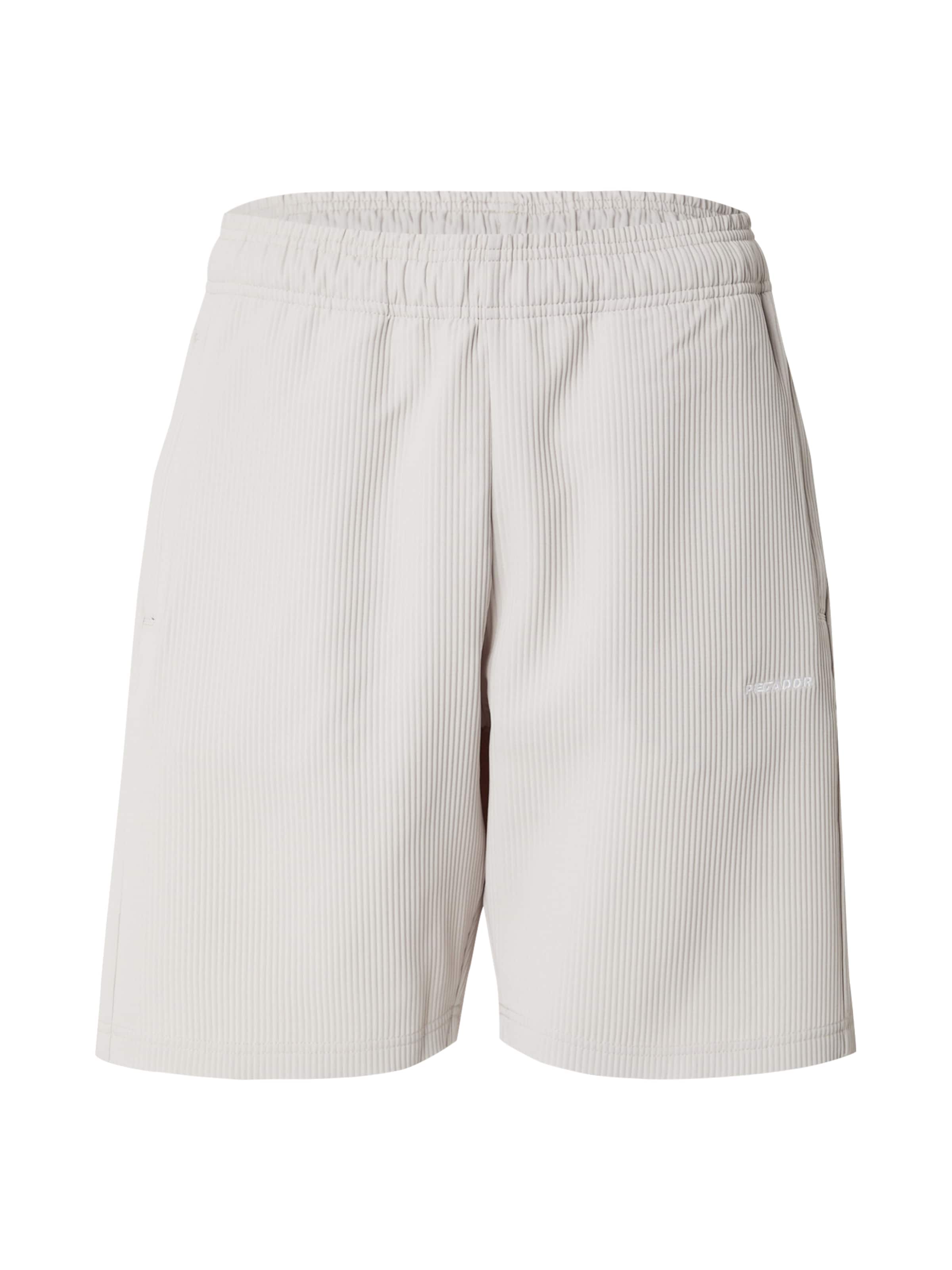 Pantaloni 'Troy' de la Pegador pe gri: față