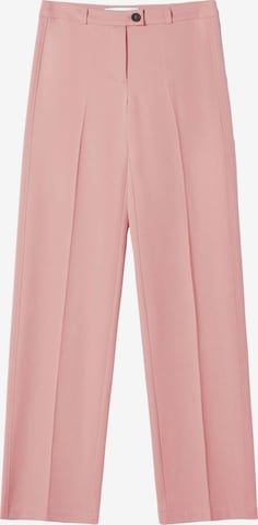 Bershka Pressveckad byxa i rosa: framsida