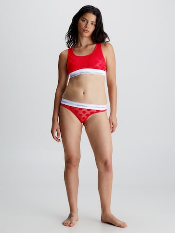String Calvin Klein Underwear en rouge