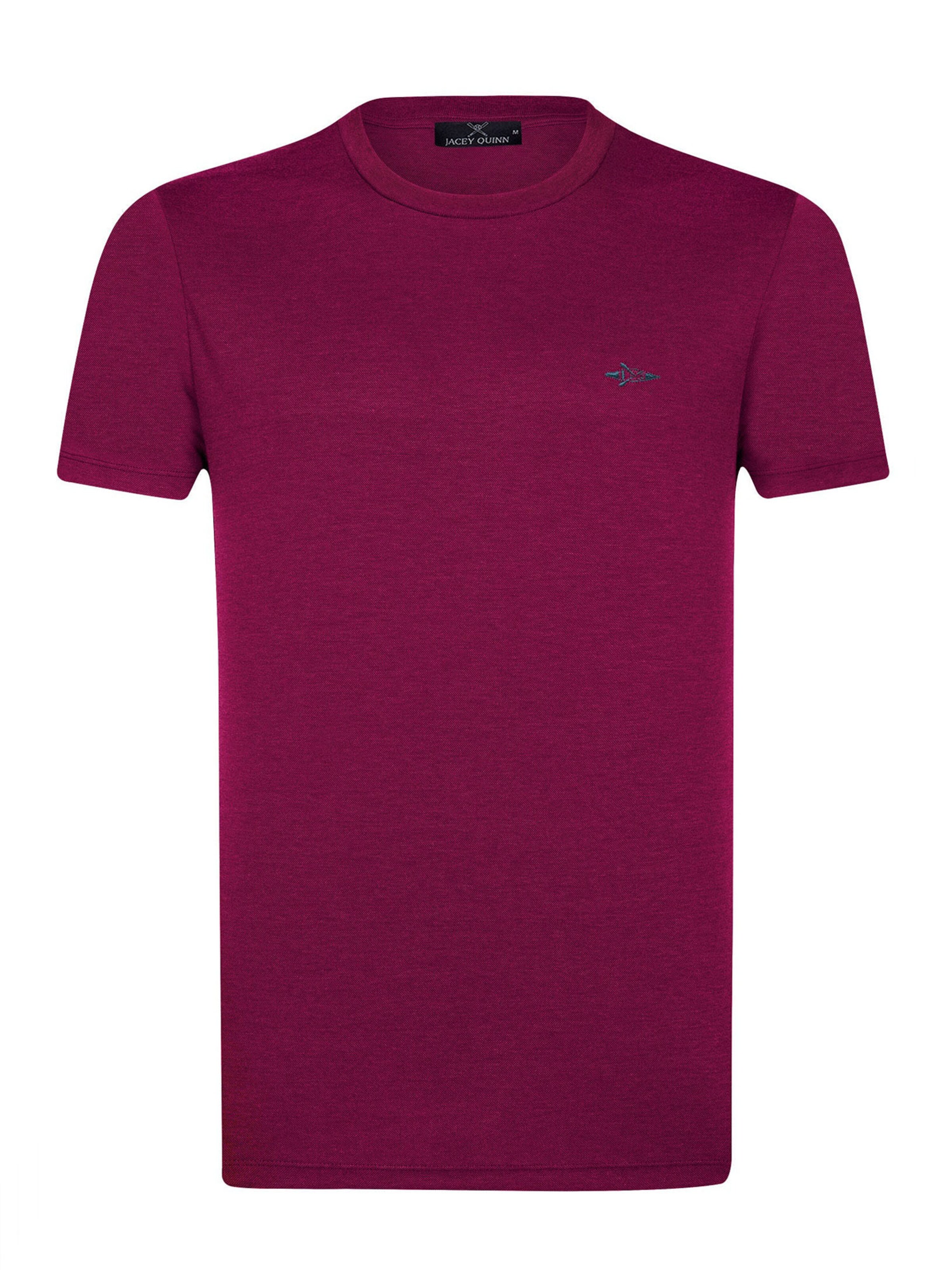 Jacey Quinn Tričko – červená: přední strana