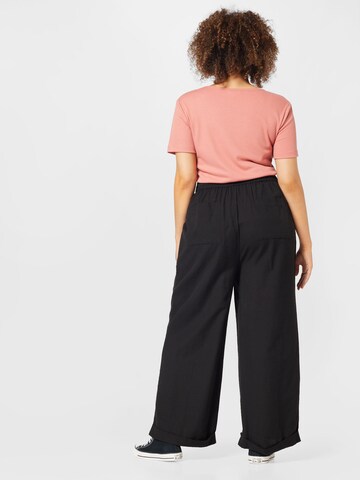 Dorothy Perkins Curve Wide leg Broek in Zwart