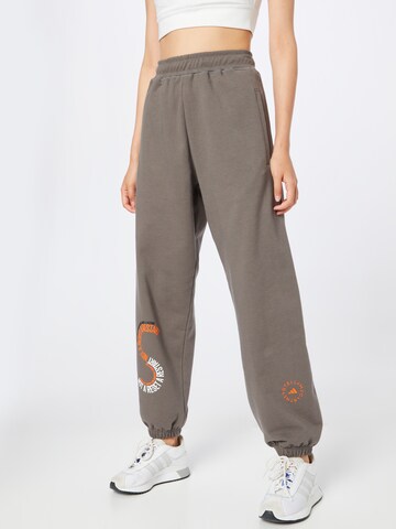 Loosefit Pantalon de sport ADIDAS BY STELLA MCCARTNEY en gris : devant