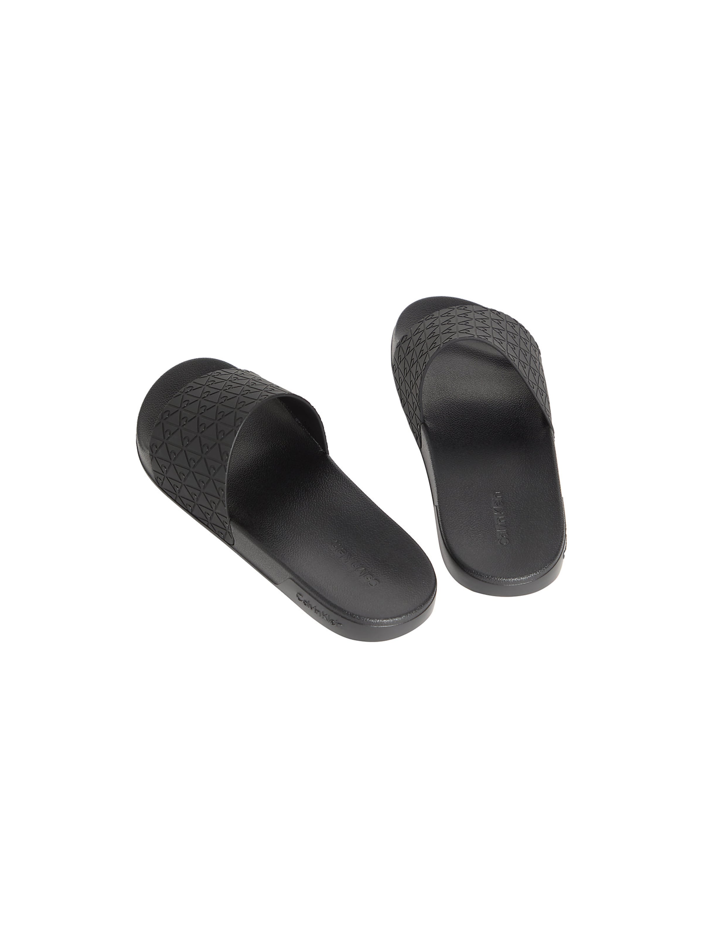 Calvin Klein Sandale in Schwarz