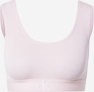 Calvin Klein Underwear Normální Podprsenka – pink: přední strana