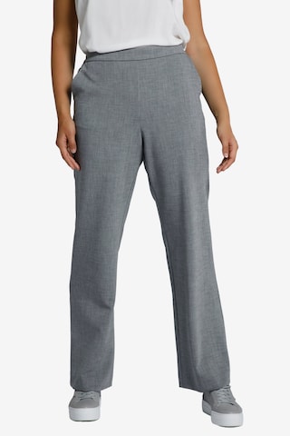 Ulla Popken Loose fit Pants in Grey: front