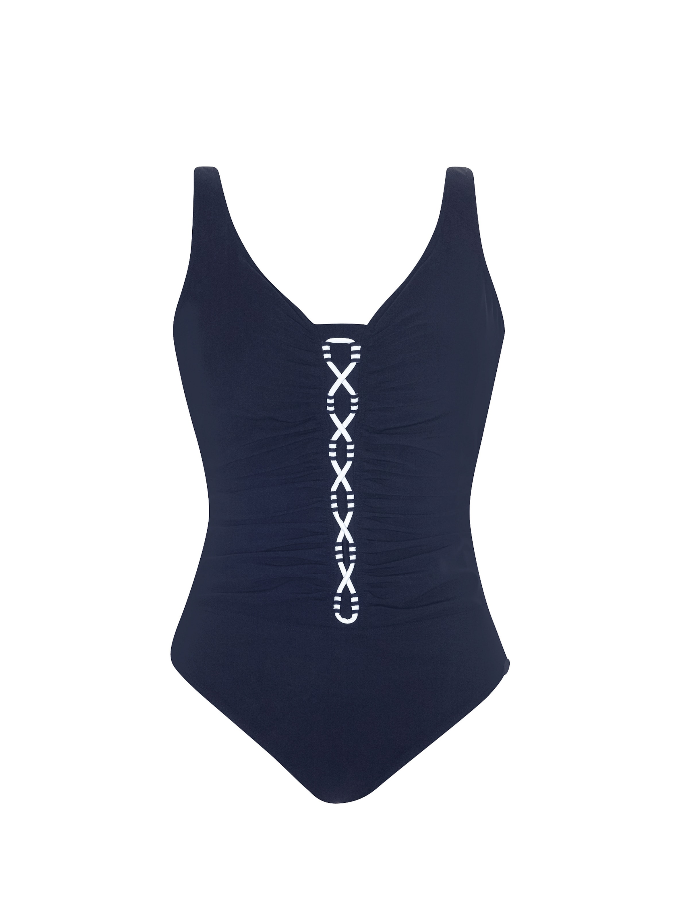 SUNFLAIRBustier Jednodijelni kupaći kostim - plava boja: prednji dio