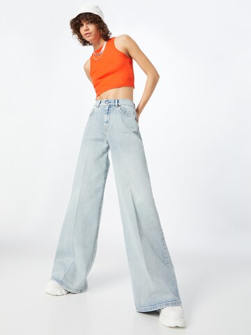 DIESEL Wide leg Jeans '1978' in Blue