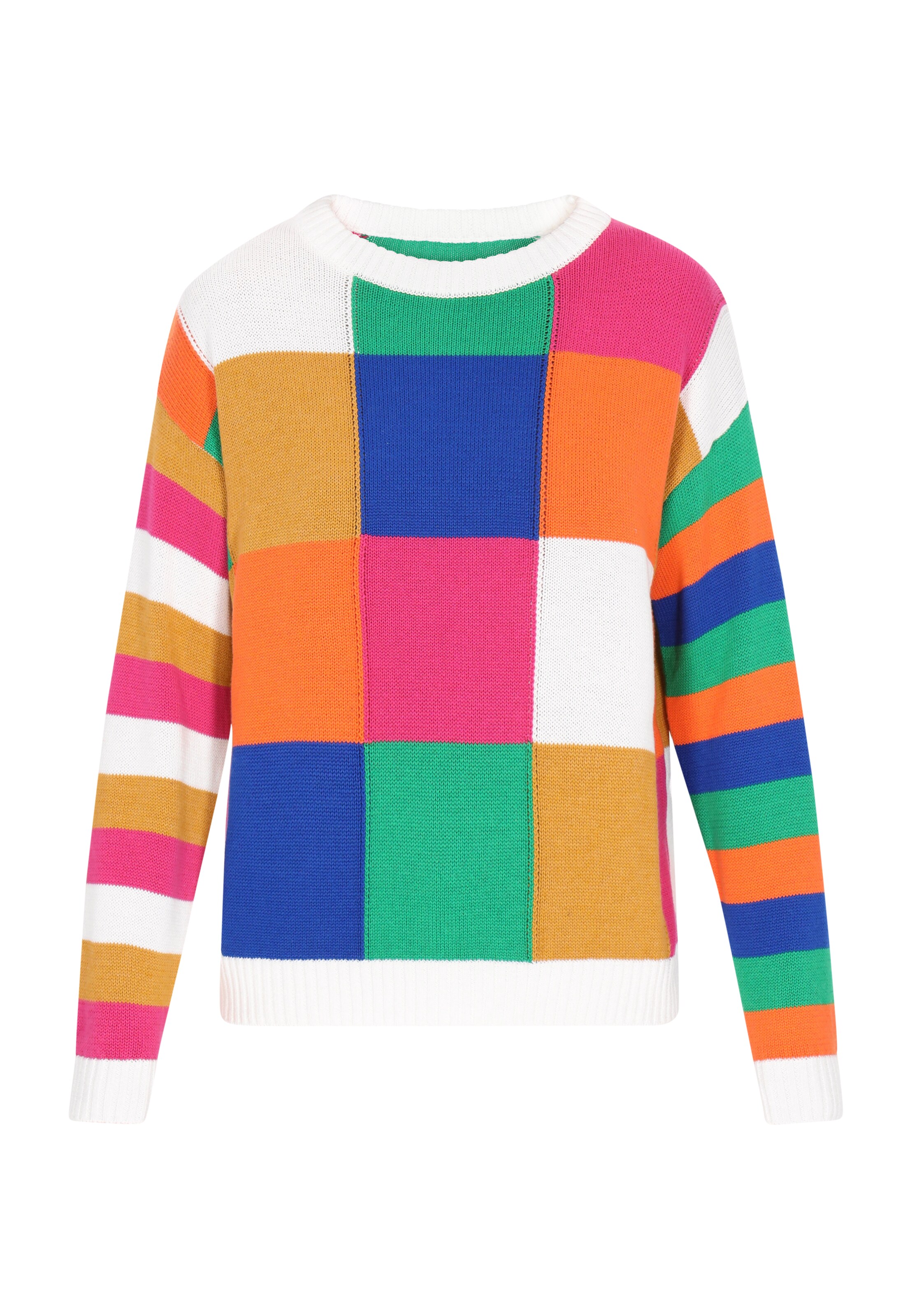 MYMO - Pullover 'Back To School' em mistura de cores: frente