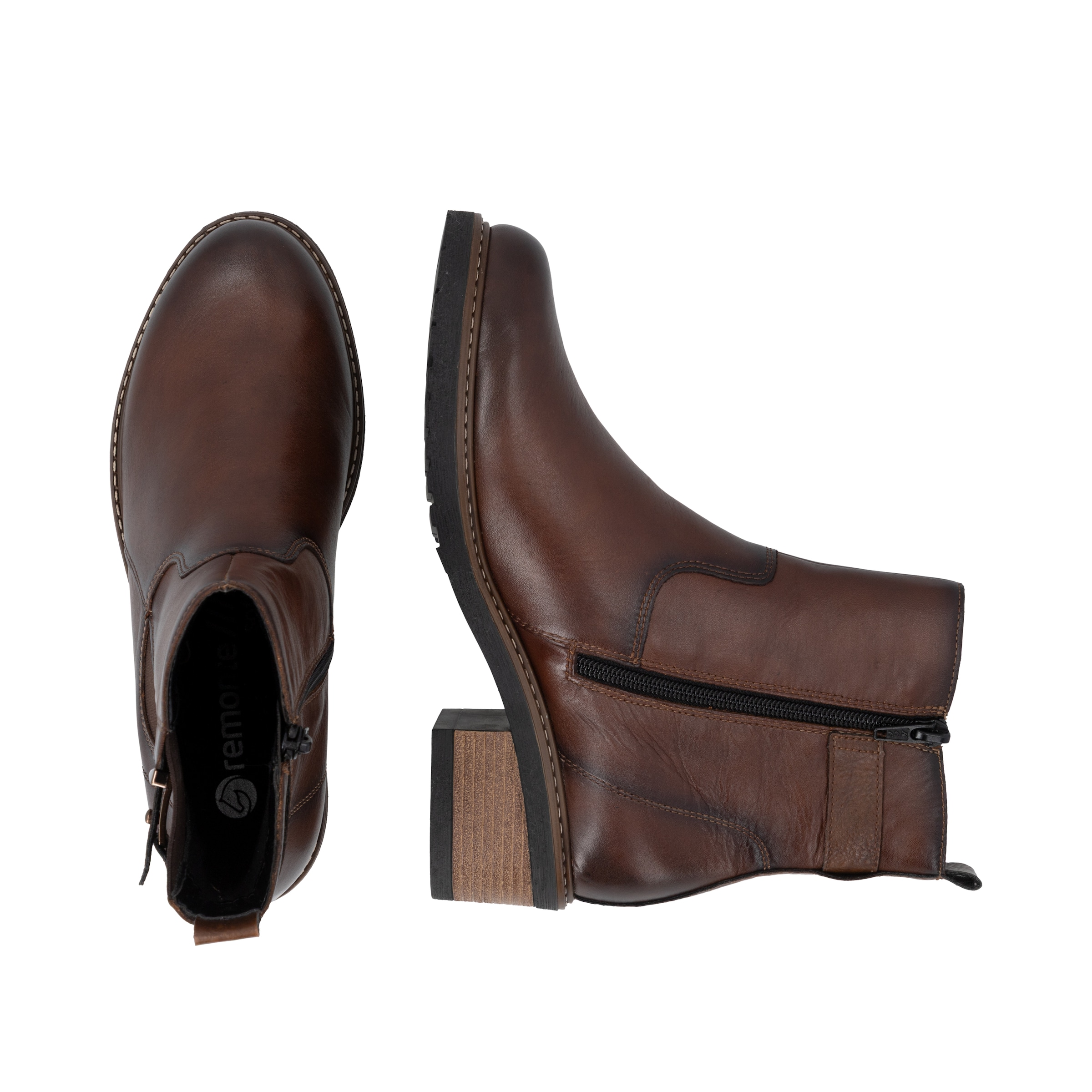 Chelsea Boots REMONTE en marron