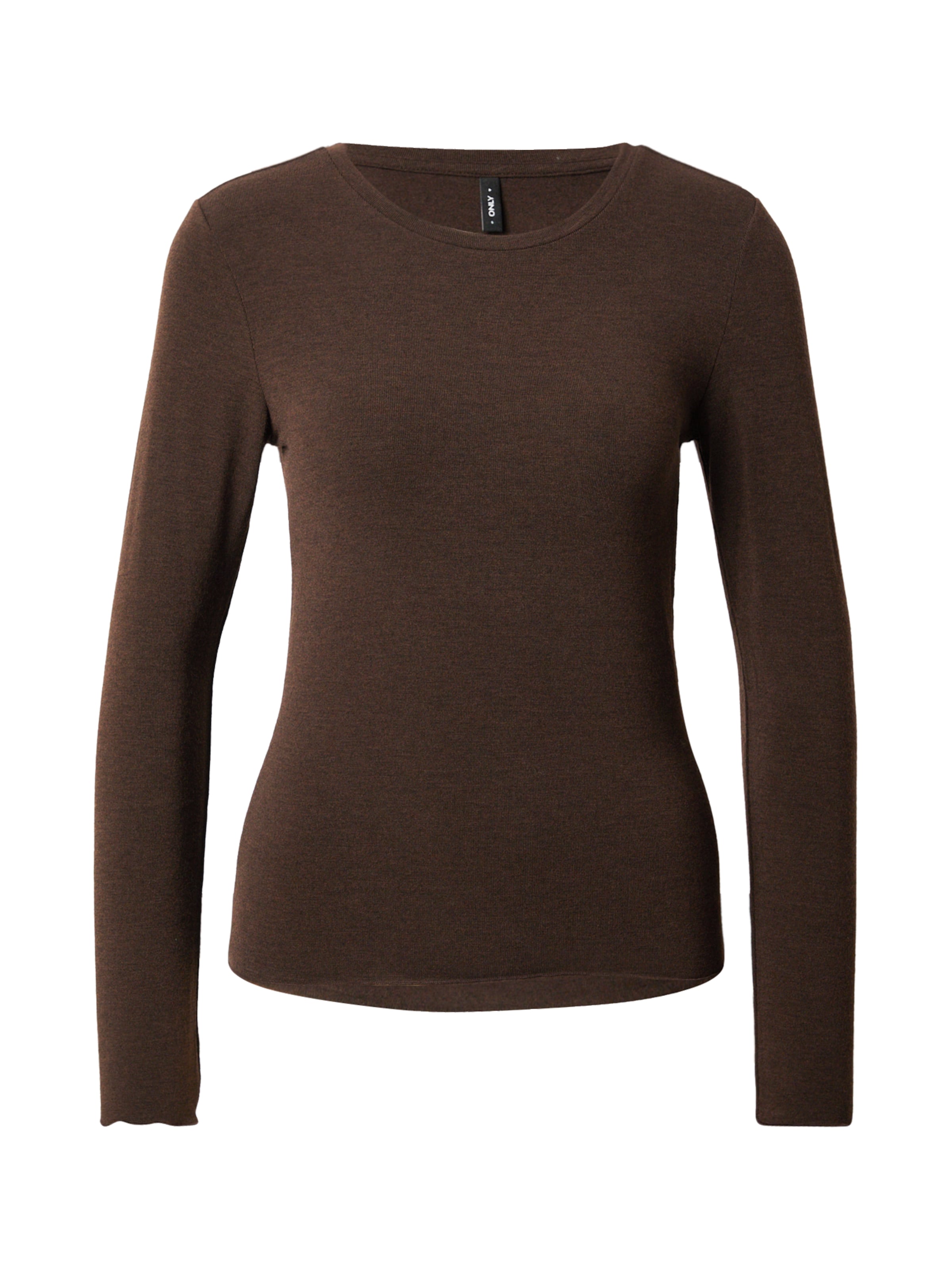ONLY Футболка 'ONLVIRRO' в Коричневый: спереди
