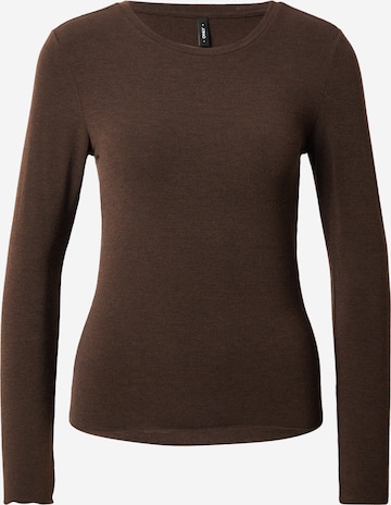 ONLY Tričko 'ONLVIRRO' – hnědá: přední strana