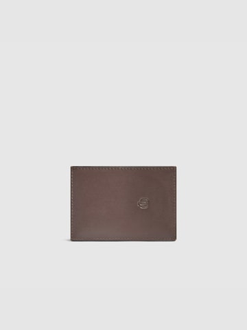 Piquadro Portemonnee in Bruin