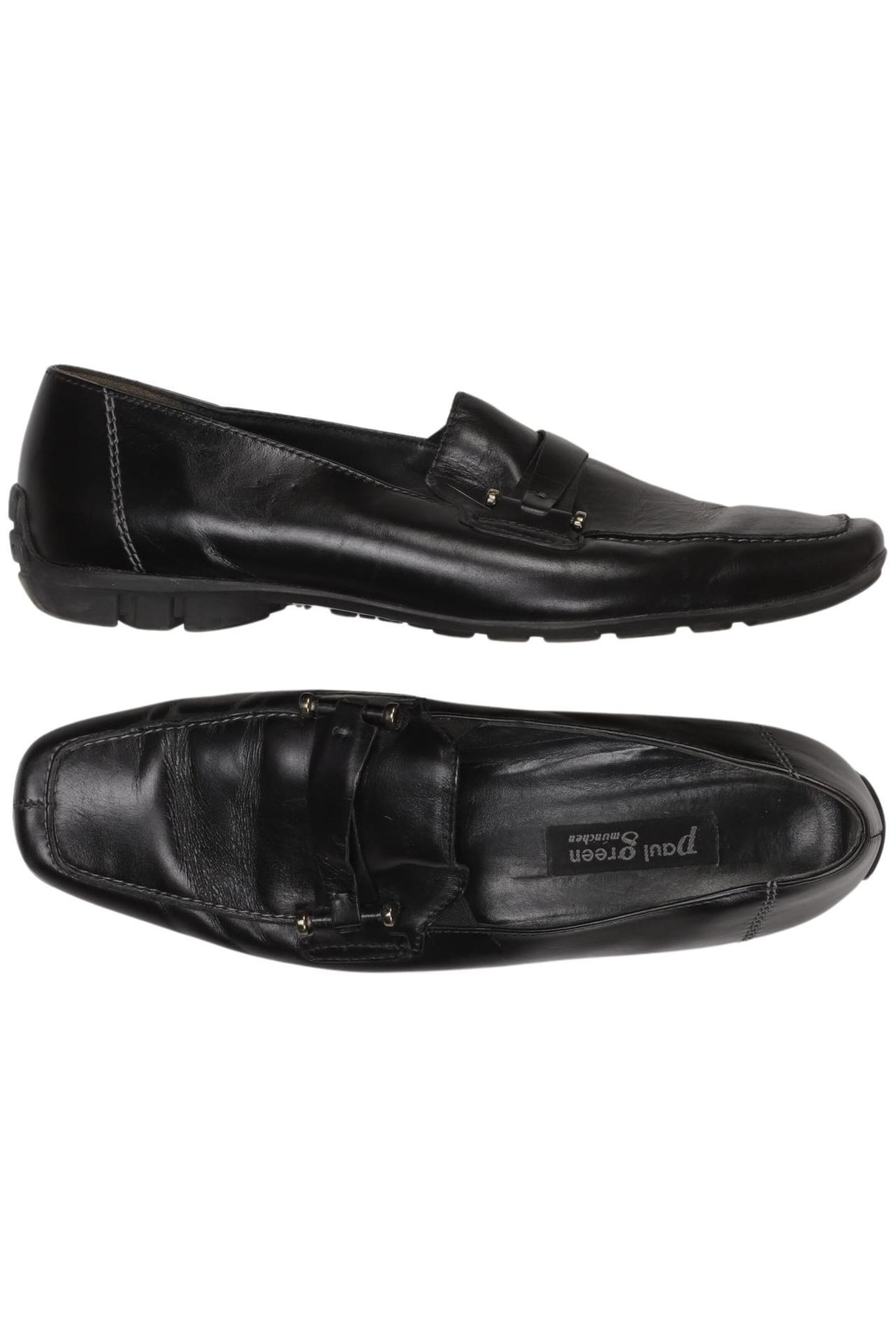 Paul Green Flats & Loafers in 39 in Black: front