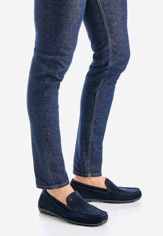 LLOYD Moccasins 'Emilio' in Blue: front