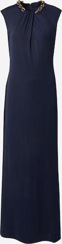 Lauren Ralph LaurenVečernja haljina - plava boja: prednji dio