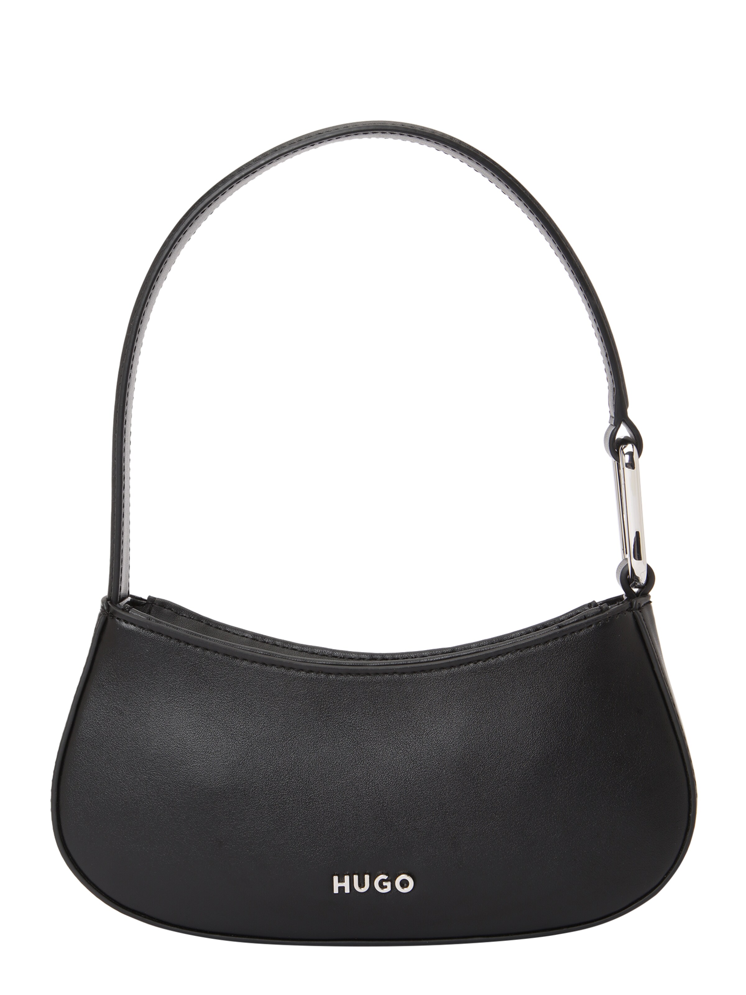 HUGO Schultertasche 'Terrah' in Schwarz: Vorderseite