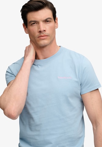 T-Shirt 'Essential Company' Superdry & Co en bleu