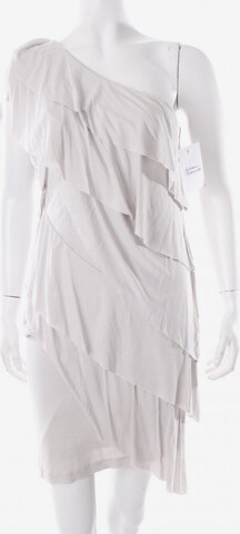 MANGO One-Shoulder-Kleid XS in Grau: predná strana