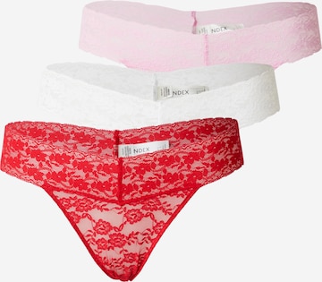 Lindex Стринги 'Lacey' в Ярко-розовый: спереди