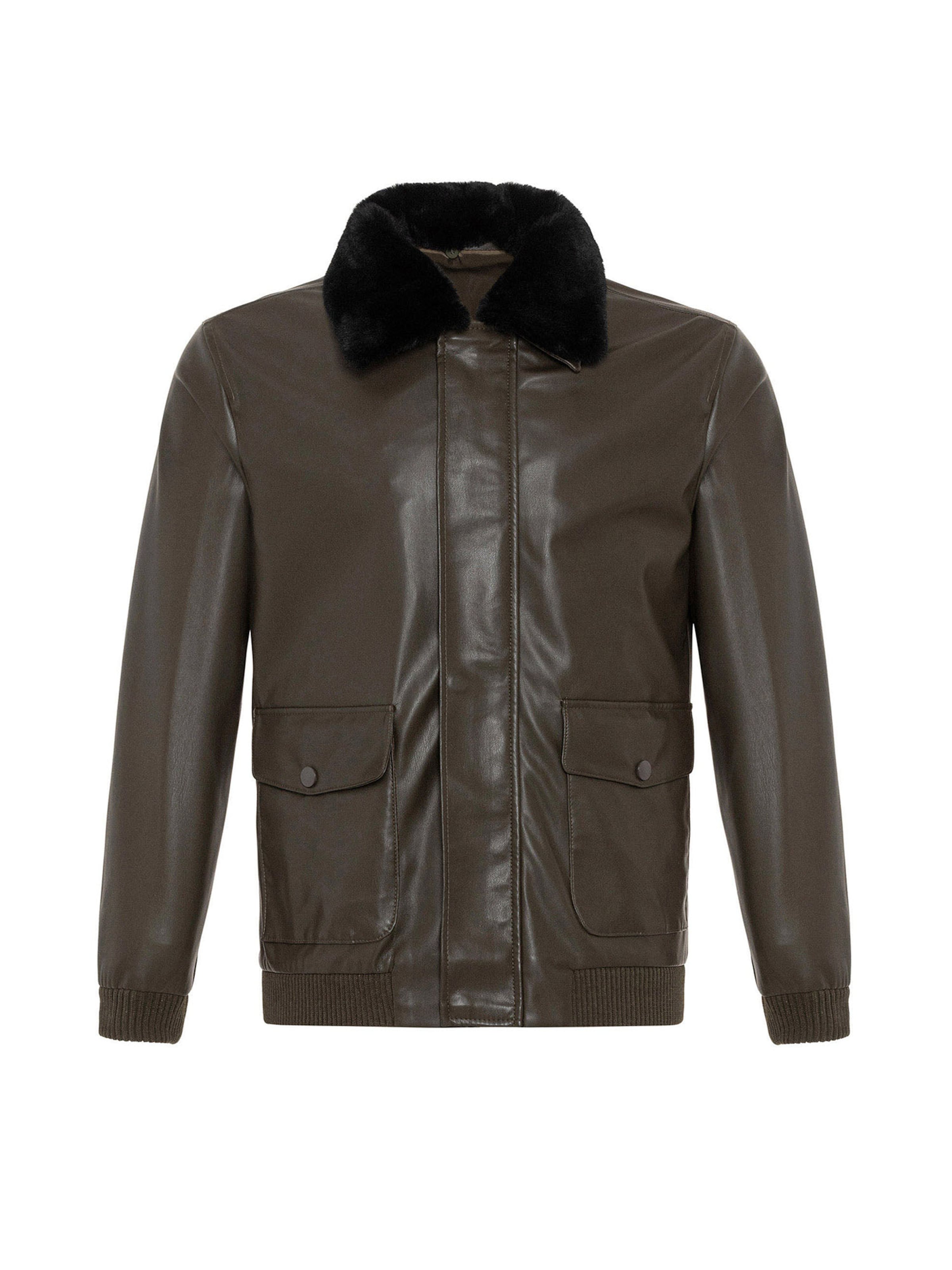 Antioch Övergångsjacka i brun: framsida