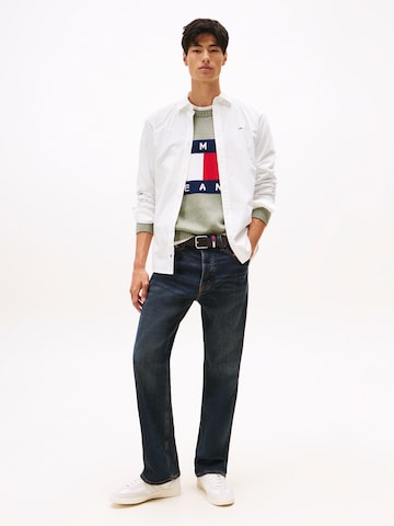 Tommy Jeans Regular Fit Hemd in Beige