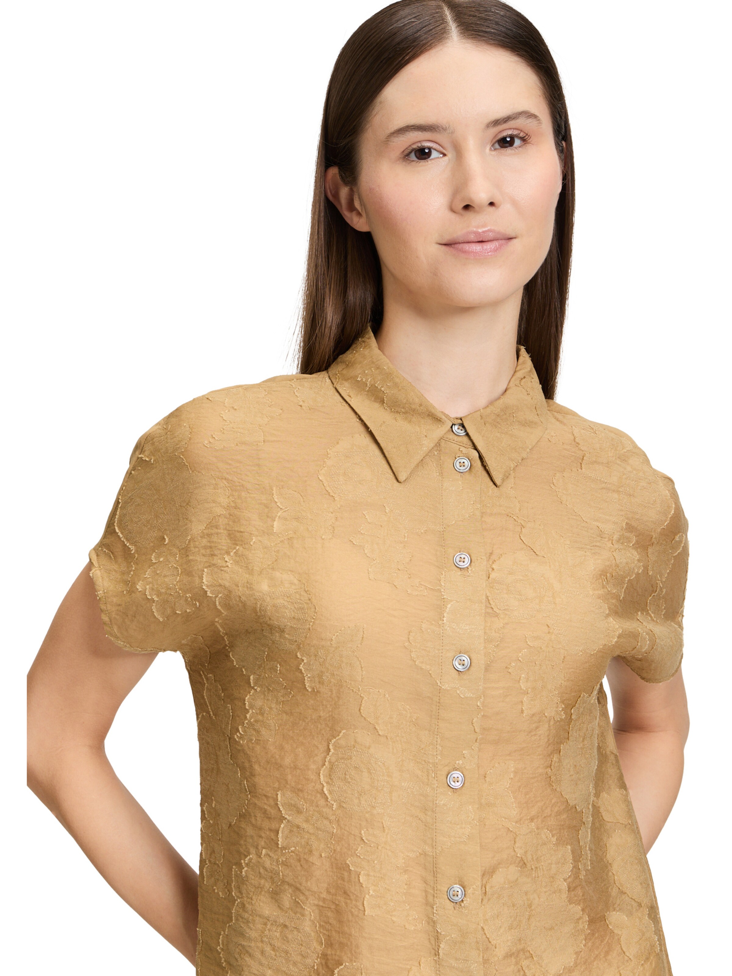 Cartoon Blouse in Beige