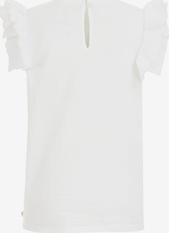 T-Shirt WE Fashion en blanc