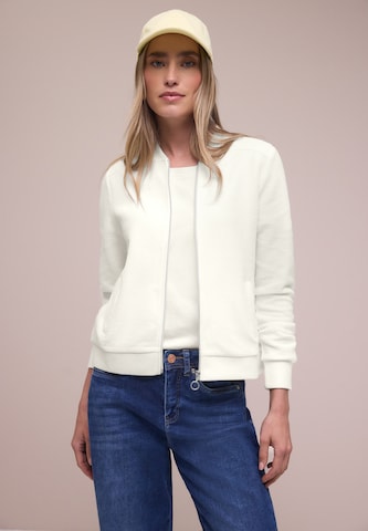 STREET ONE Jacke in Weiß: Vorderseite