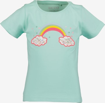 T-Shirt BLUE SEVEN en bleu : devant