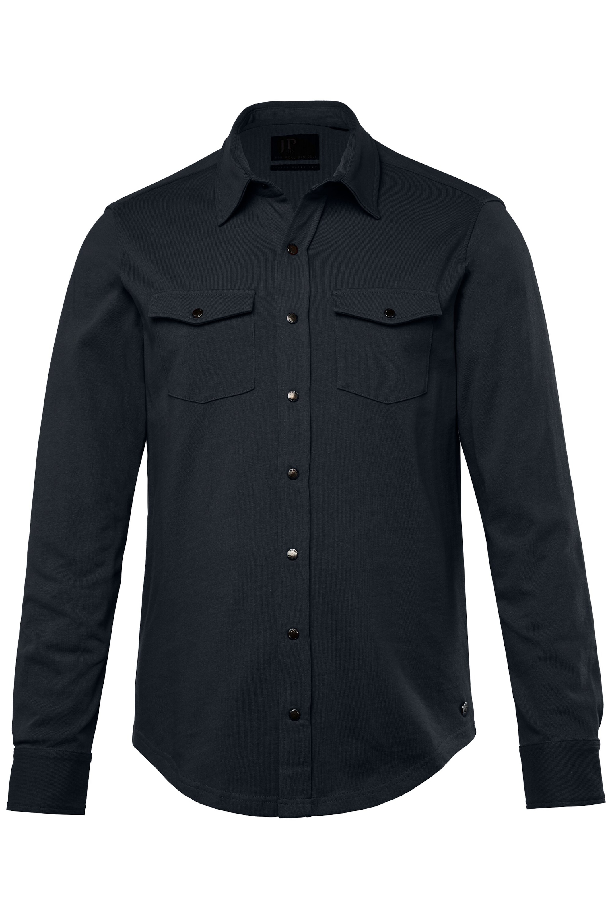 JP1880 Button Up Shirt in Blue: front