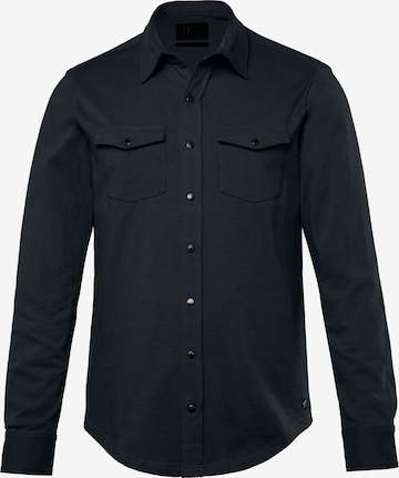 JP1880 Overhemd in Blauw: voorkant