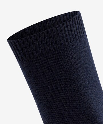 FALKE - Meias 'Cosy Wool' em azul