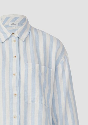 s.Oliver Blouse in Blue