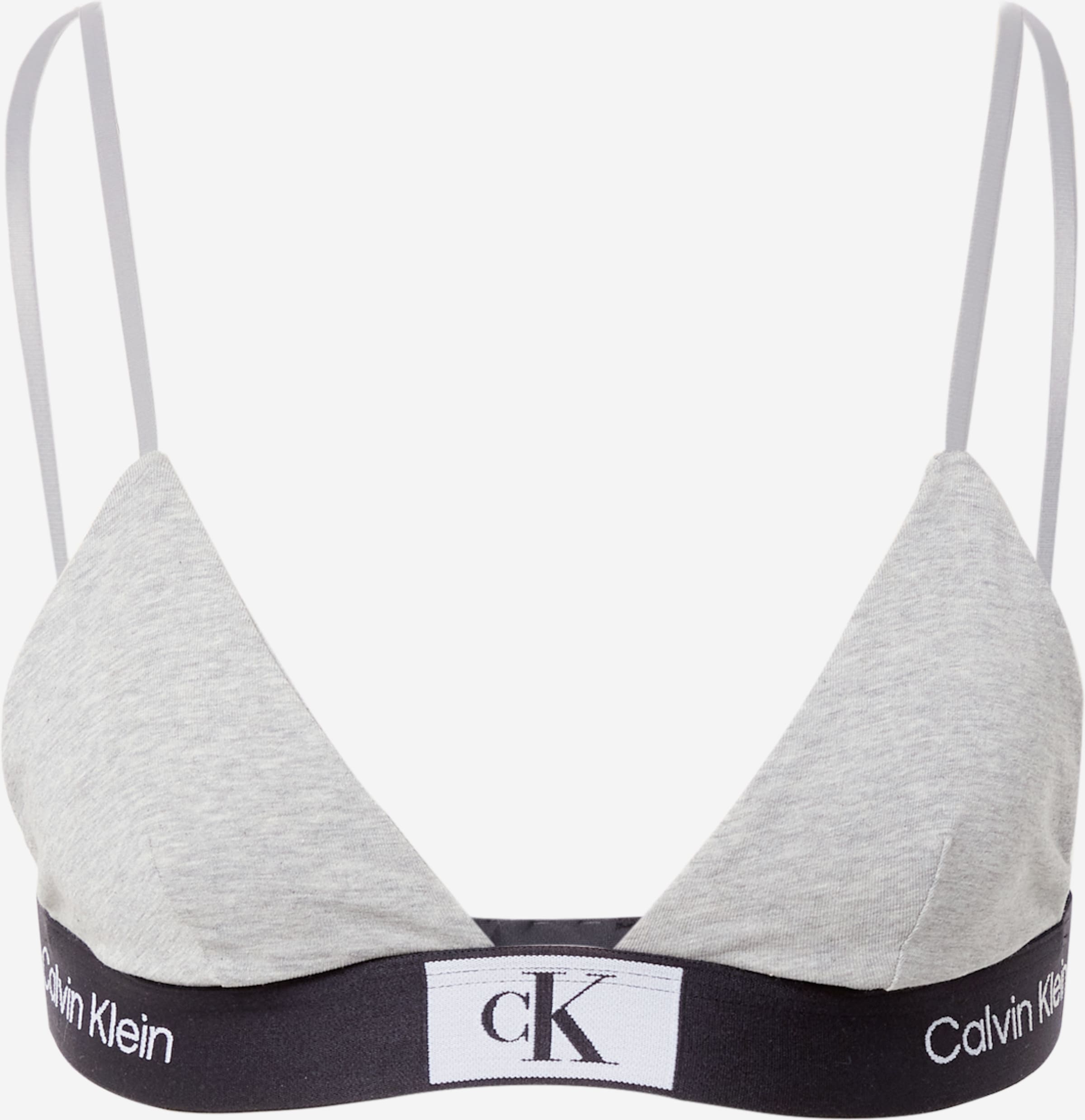 Calvin Klein Underwear Triangel BH in Graumeliert
