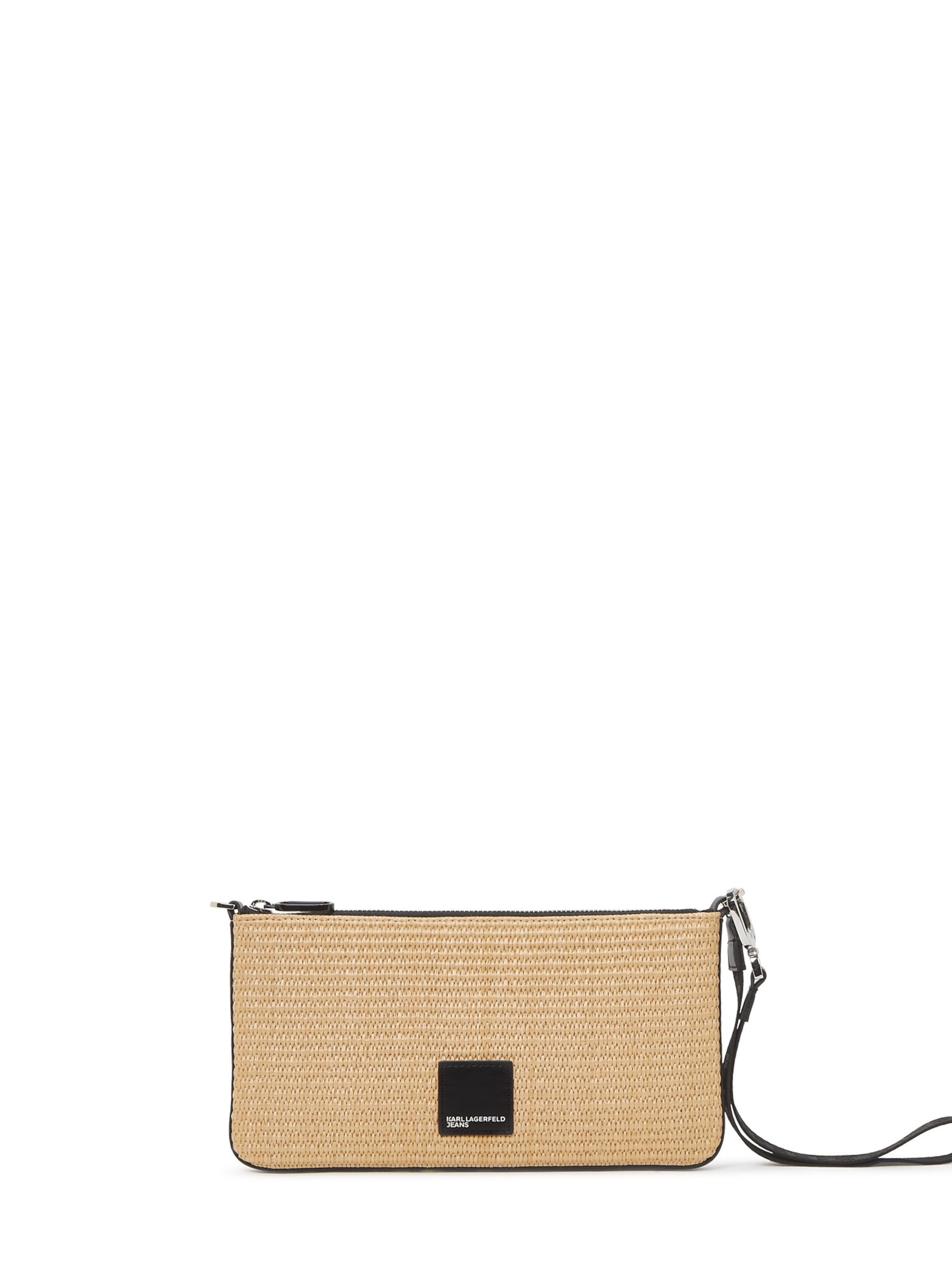 KARL LAGERFELD JEANS Clutch i beige: forside