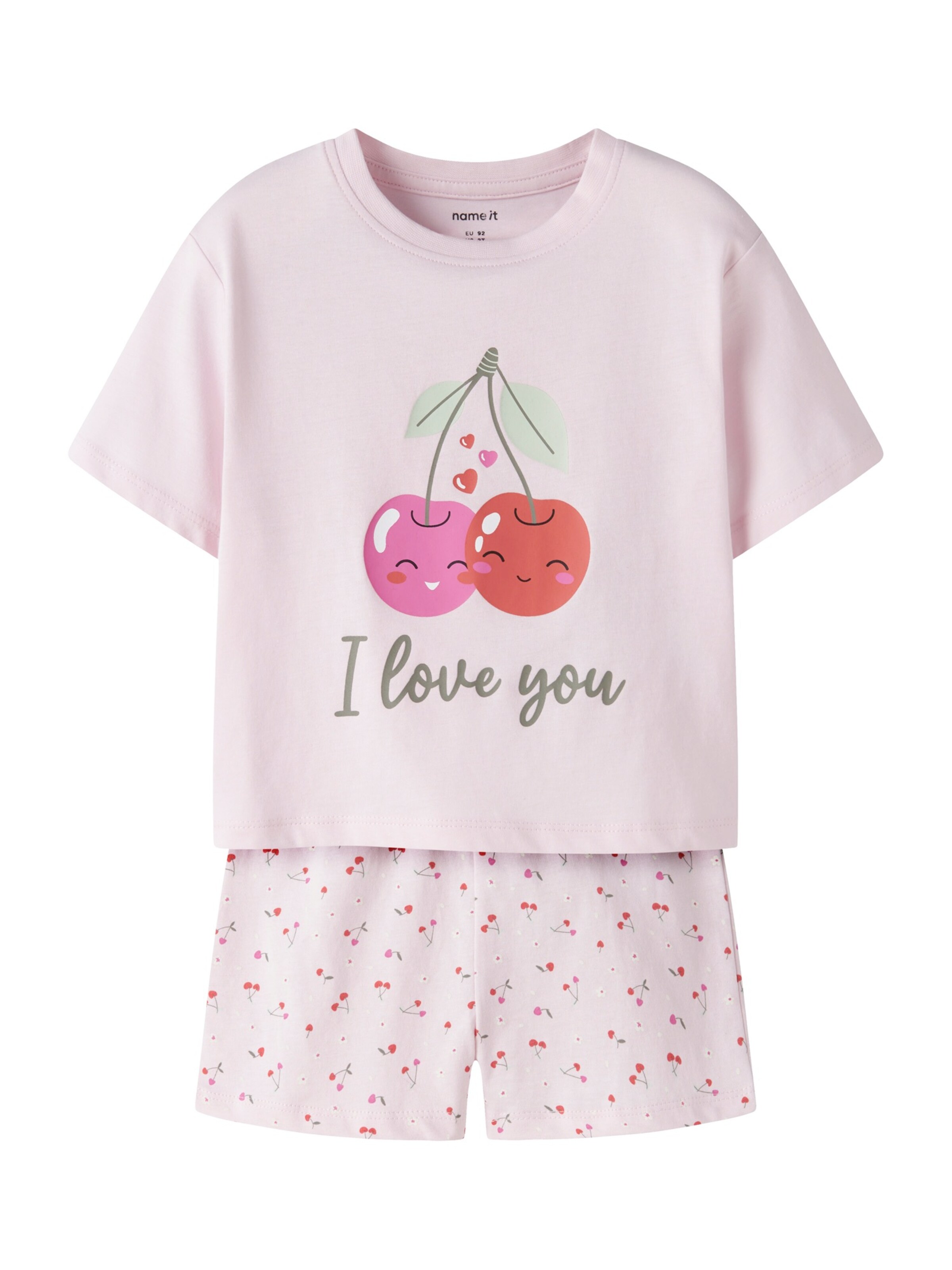 NAME IT Set 'NMFVILINSE' in Pink: front