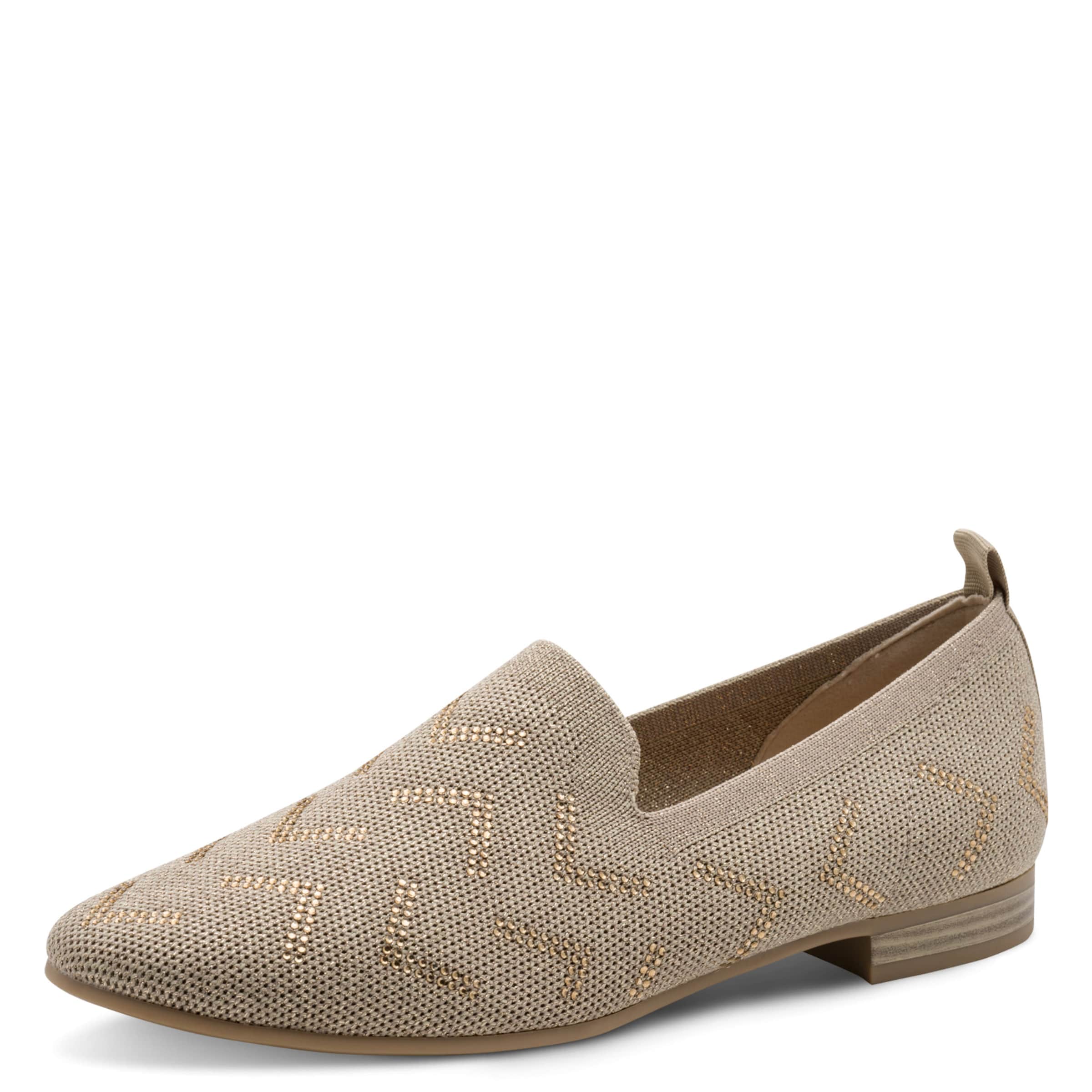 MARCO TOZZI Classic Flats in Beige: front