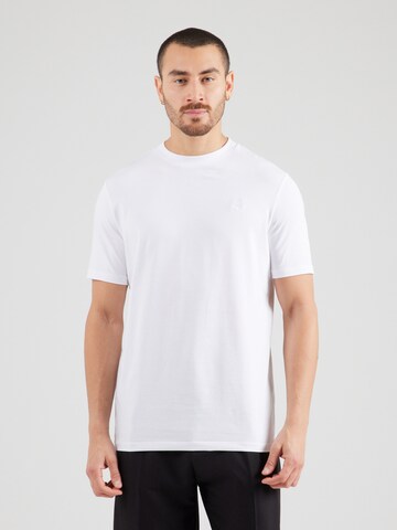 T-Shirt Karl Lagerfeld en blanc : devant